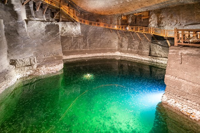 Auschwitz Birkenau and Wieliczka Salt Mine Guided Full Day Tour - Entering Wieliczka’s salt-carved underground world