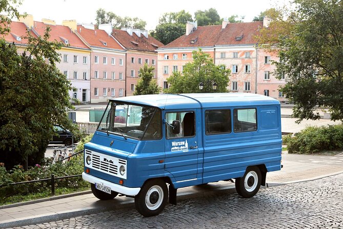 Best of Warsaw - private tour by retro minibus with hotel pickup - The Old Town walk covers the essential sights