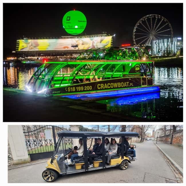 City Tour Cracow golf car plus Cruise on the Vistula River. - Why this Krakow tour works well for a first look