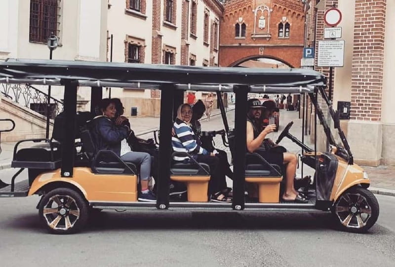 City Tour Cracow golf car plus Cruise on the Vistula River. - Main Market Square and the university quarter