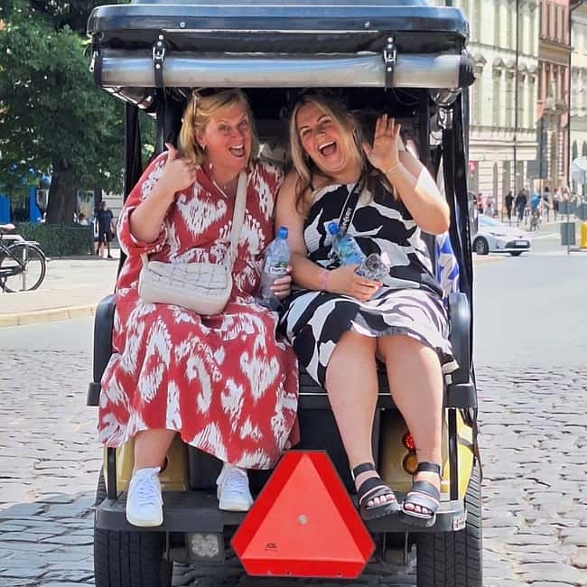 City Tour Cracow golf car plus Cruise on the Vistula River. - Churches, papal history, and Wawel Hill
