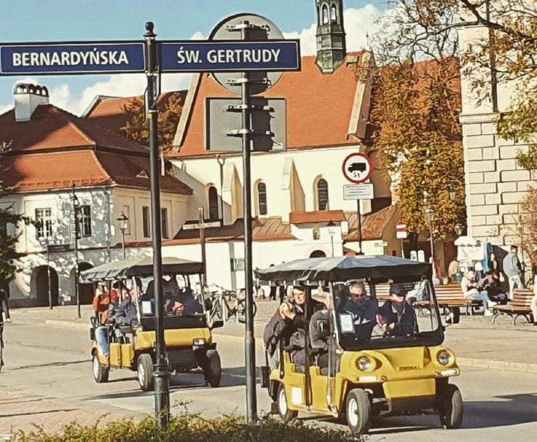 City Tour Cracow , golf car . Private full tour !! - Key points at a glance