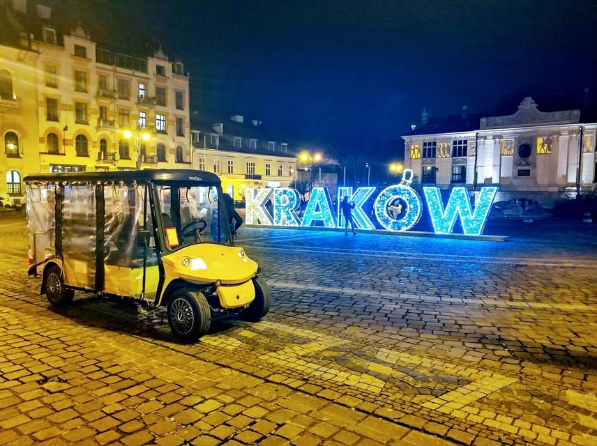 Cracow: Jewish Quarter and Ghetto Sightseeing Golf Cart Tour - Lunch and Polish food: read the inclusions carefully