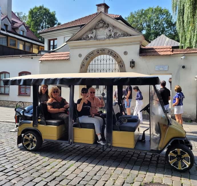 Cracow sightseeing tour by electric golf cart - Key points at a glance