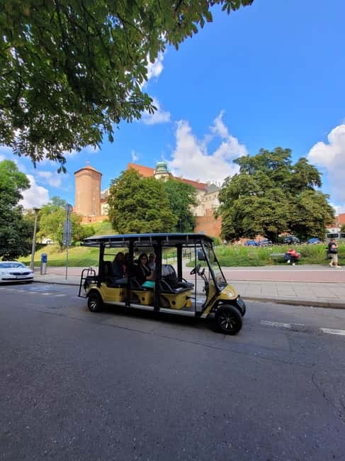 Cracow sightseeing tour by electric golf cart - A quick ride through Krakow’s long story