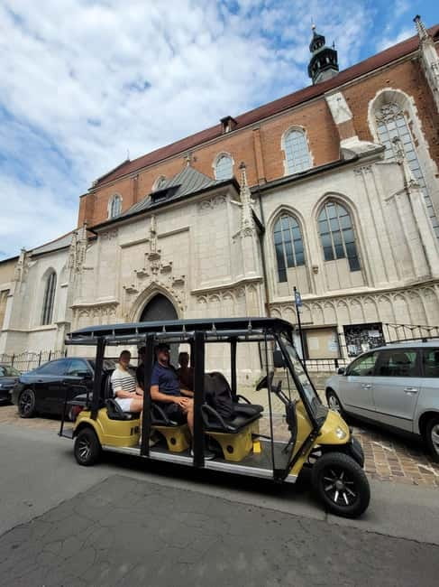 Cracow sightseeing tour by electric golf cart - Schindler’s Factory and the industrial past