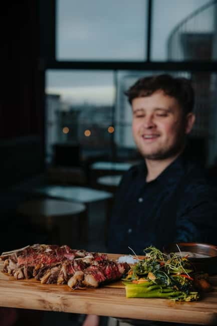 Dinner with a View – 7th Floor, Gdańsk Old Town - The Fish and Vegetarian Menu