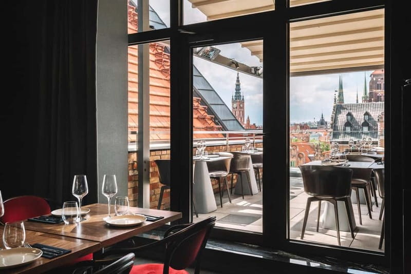 Dinner with a View – 7th Floor, Gdańsk Old Town - What the $80 Two-Person Price Covers
