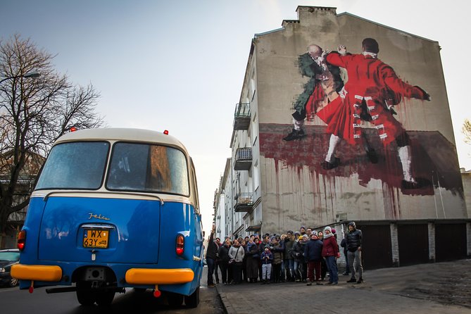 Discover the Dark Side of Warsaw in Praga District by Retro Bus - Kamionek, railway architecture, and the changing Praga