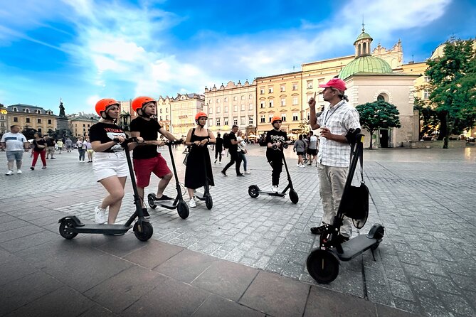 Electric Scooter Tour: Full Tour - 3-Hours of Magic! - Starting at Chmielna 2 with a short scooter lesson