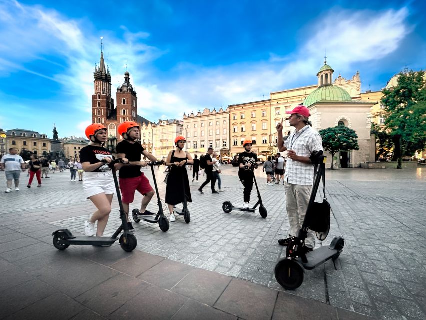 Electric Scooter Tour: Full Tour (Old Town + Jewish Quarter) - What is included, and what is not