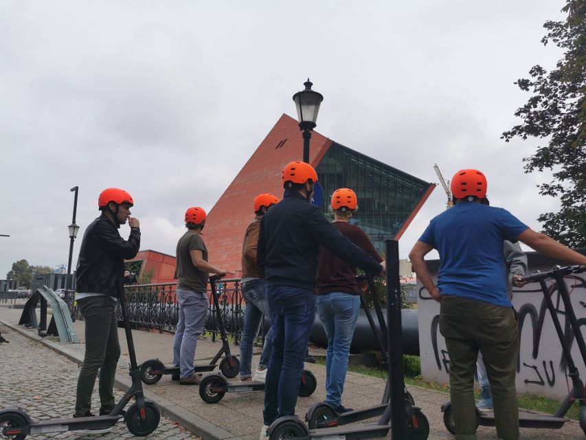 Electric Scooter Tour: Jewish Quarter - 2-Hours of Magic! - Along the Vistula Boulevards and Bernatka Footbridge