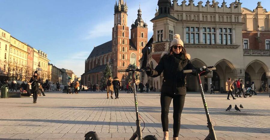 Electric Scooter Tour Krakow - Why a scooter works well in Krakow