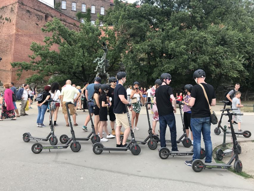 Electric Scooter Tour Krakow - Crossing the Vistula to Podgórze