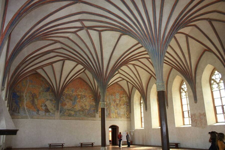 From Gdansk: Malbork Castle Trip with Ticket and Audio Guide - Entering the Teutonic fortress with an audio guide