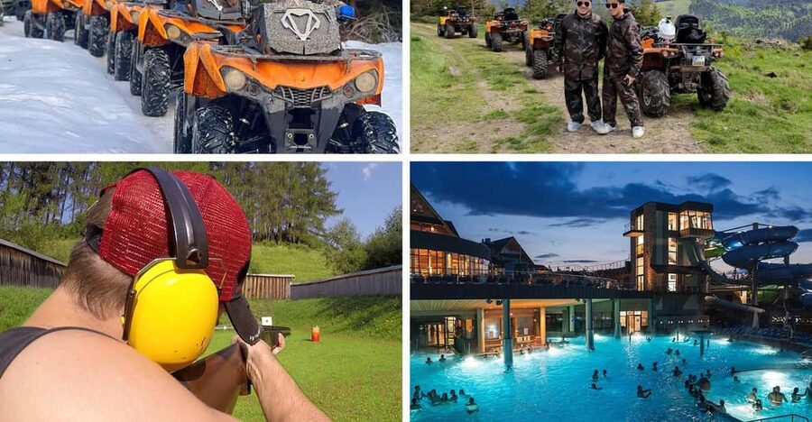 From Krakow: ATV/Snowmobile Ride, Shooting & Hot Springs - A full mountain day from Krakow