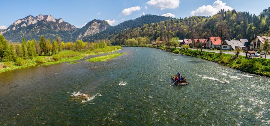 From Krakow: Dunajec River Rafting with Thermal Baths option - Arriving in Szczawnica