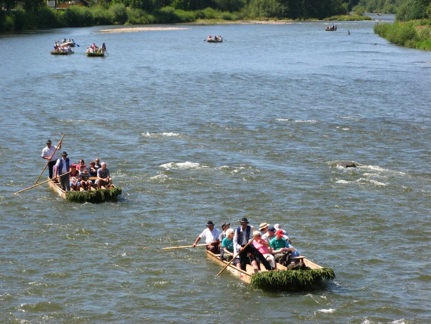 From Krakow: Dunajec River Rafting - Boarding the traditional wooden watercraft