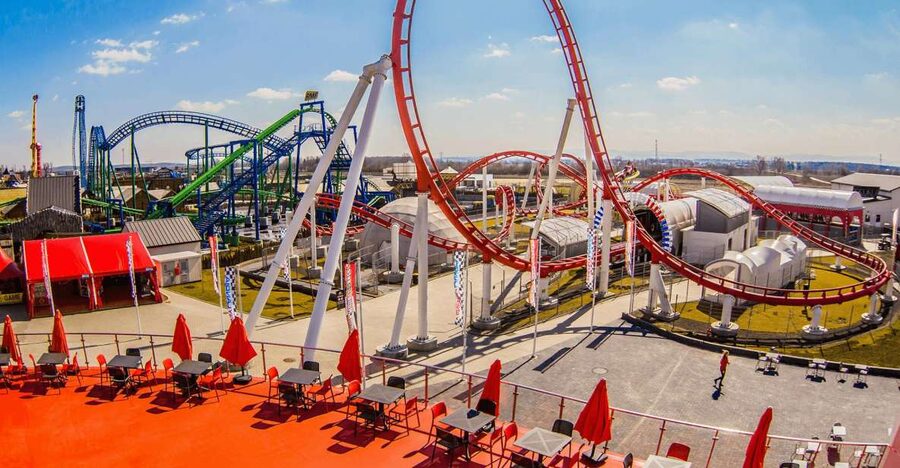 From Krakow: Energylandia Amusement Park Ticket & Transport - A full day inside 74 hectares