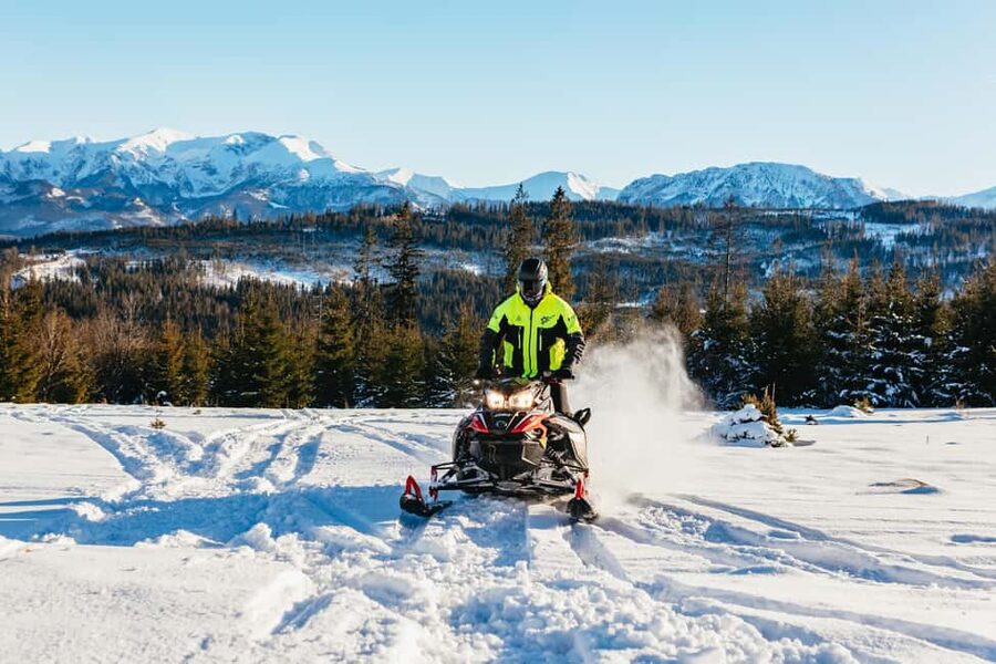 From Krakow: Snowmobile Adventure with Thermal Pools Visit - What the 11-hour schedule feels like
