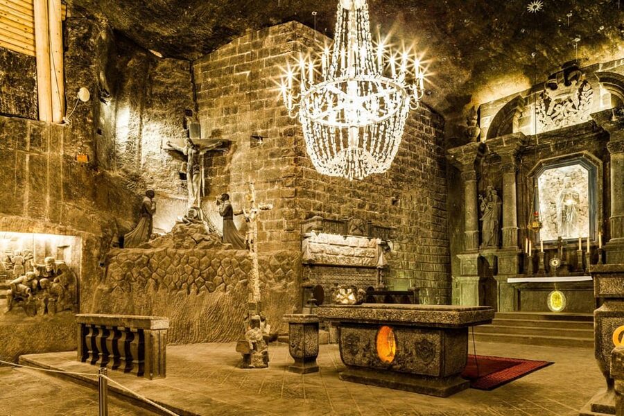 From Krakow: Wieliczka Salt Mine Guided Tour & Pickup Option - The 58-Landing Descent