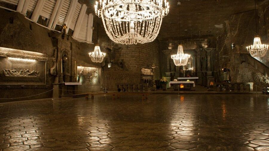 From Krakow: Wieliczka Salt Mine Guided Tour & Transfer - 800 stairs, cool air, and a long walk underground