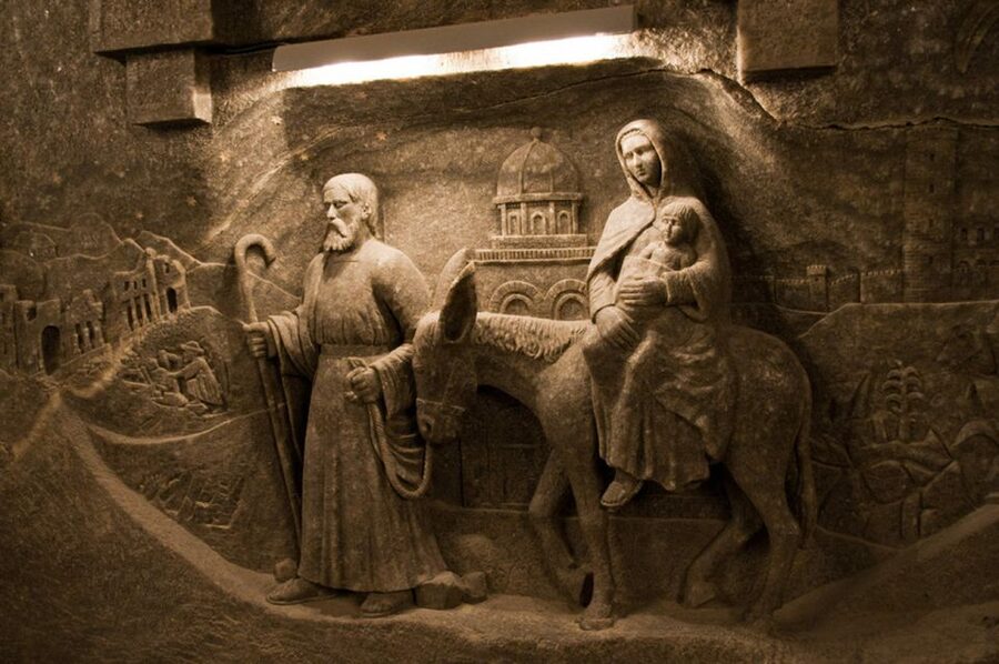 From Krakow: Wieliczka Salt Mine Half-Day Trip with Pickup - Chambers, chapels, and salt-carved art