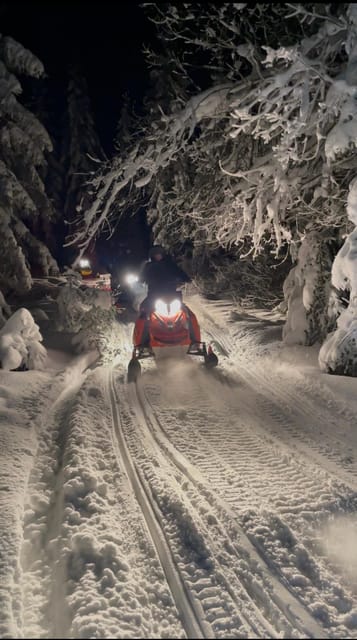 From Krakow: Zakopane Snowmobile NIGHT Ride, Bonfire, - From Krakow to Zakopane in 90 minutes