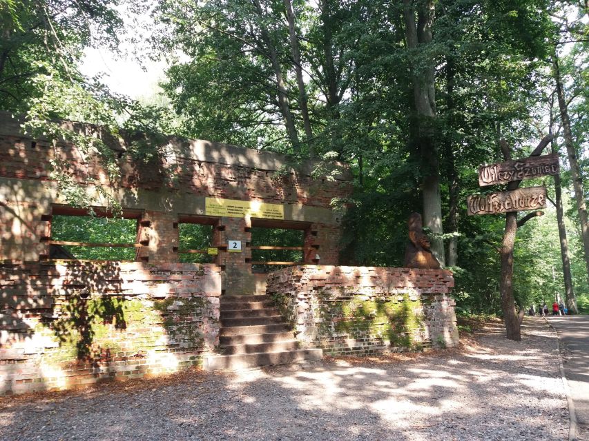 From Warsaw: Tour of the Wolf's Lair, Hitler's HQ by Car - Walking through the 800-hectare complex