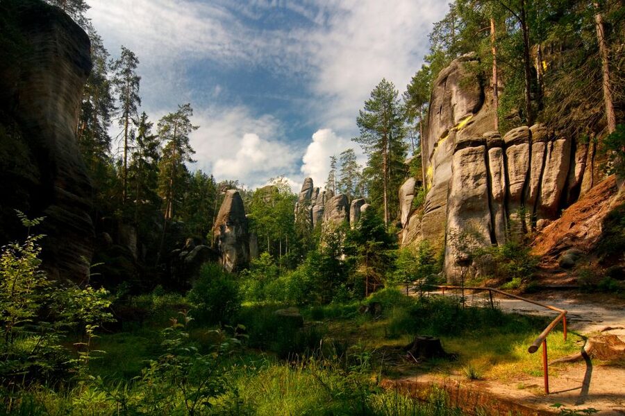 From Wroclaw: Hiking Trail in Rock City Adrspach - Lunch after the trail