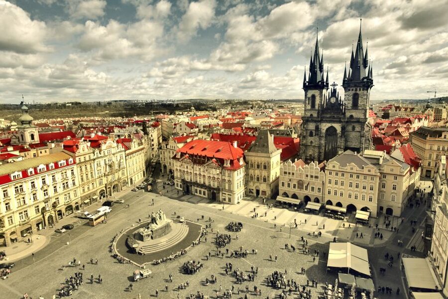 From Wroclaw: Prague Day Trip - Option three: join a free walking tour