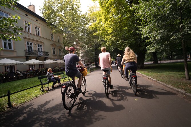 Full Bike Tour - the Old Town, Jewish Qtr & the Ghetto NEW BIKES - Planty Park, the Barbican, and St. Florian’s Gate