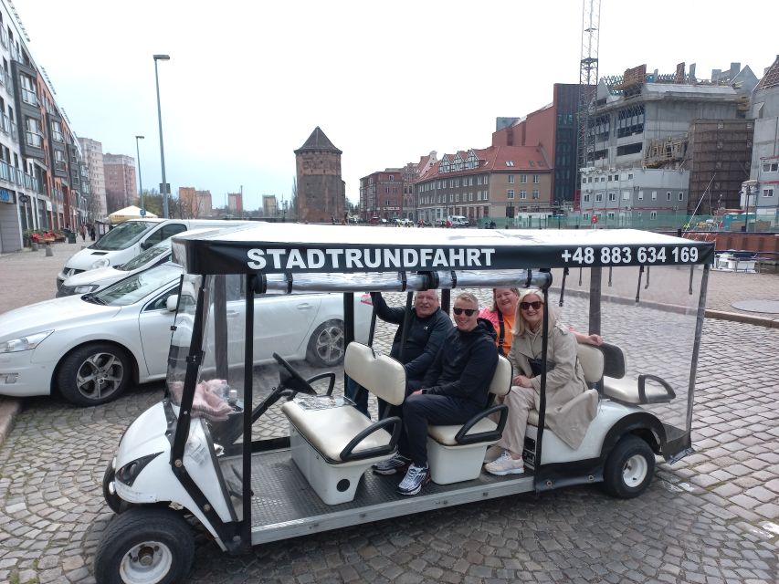 Gdansk: City Sightseeing Tour by Golf Cart/Buggy Guided Tour - St. Bridget’s Church and Gdańsk’s religious side