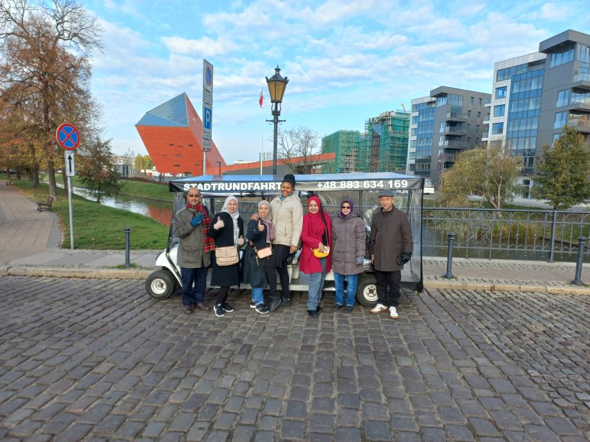 Gdansk: City Sightseeing Tour by Golf Cart/Buggy Guided Tour - Amber Museum and the city’s signature material