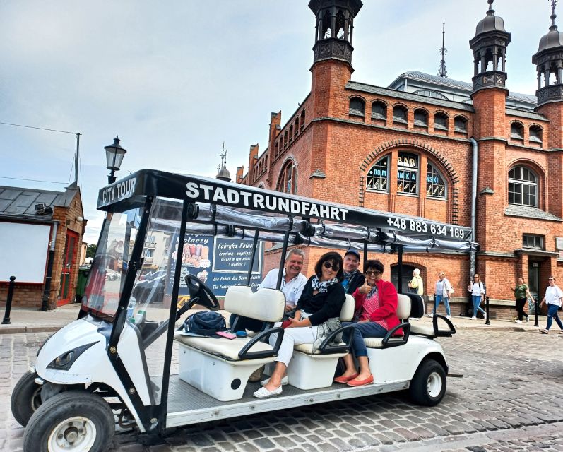 Gdansk: City Sightseeing Tour by Golf Cart/Buggy Guided Tour - Carousel, market hall, and everyday Gdańsk
