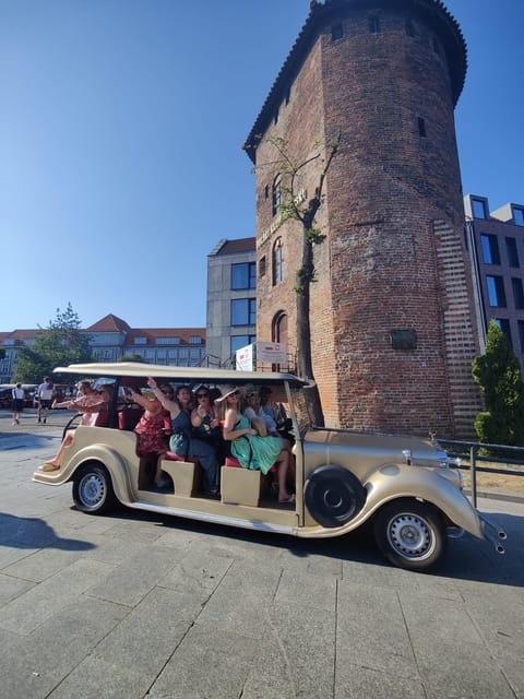 Gdansk: City Sightseeing Tour Eco Electric Buggy Golf Cart ! - What the guide and audio add