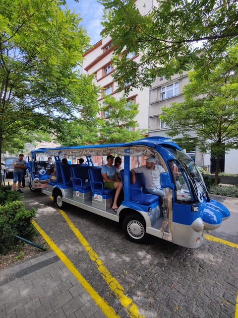 Gdansk: City Sightseeing Tour Eco Electric Buggy Golf Cart ! - Amber Sky, the Philharmonic, and the modern waterfront