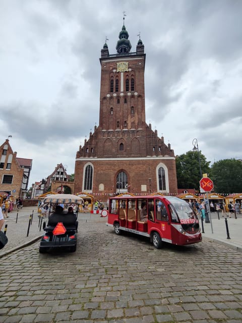 Gdansk: City Sightseeing Tour Eco Electric Buggy Golf Cart ! - The Post Office and Gdansk’s wartime story
