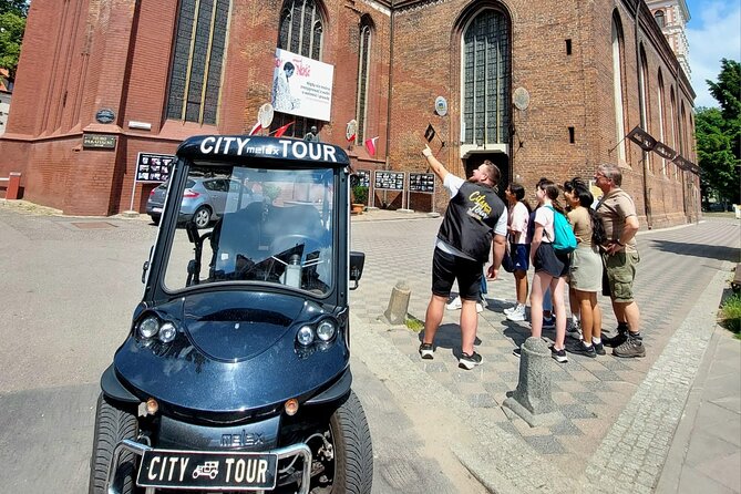 GDANSK City Tour by Golf Cart Live Guide & City Sightseeing 90min - The Great Mill and Old Town show another side of Gdansk