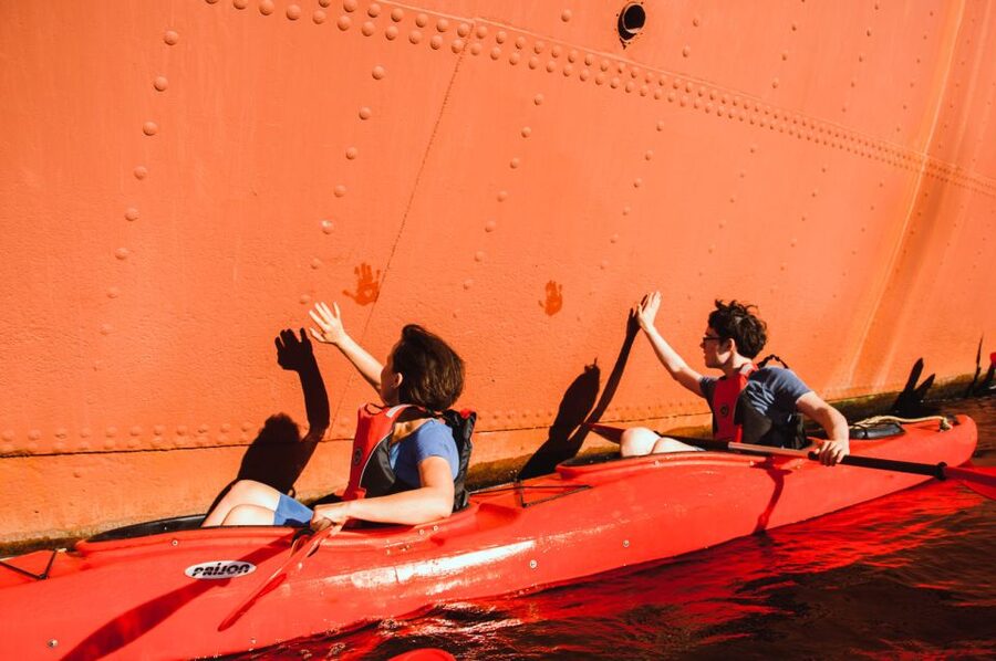 Gdansk: Guided Kayak Tour - Starting at the Gdansk Shipyard