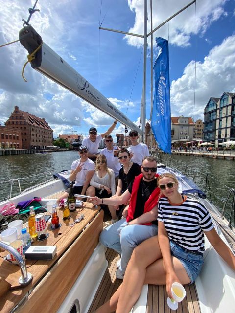 Gdańsk: Motlawa and Port yacht cruise with Welcome Drink - Gdańsk from the Motława, not just the postcard view