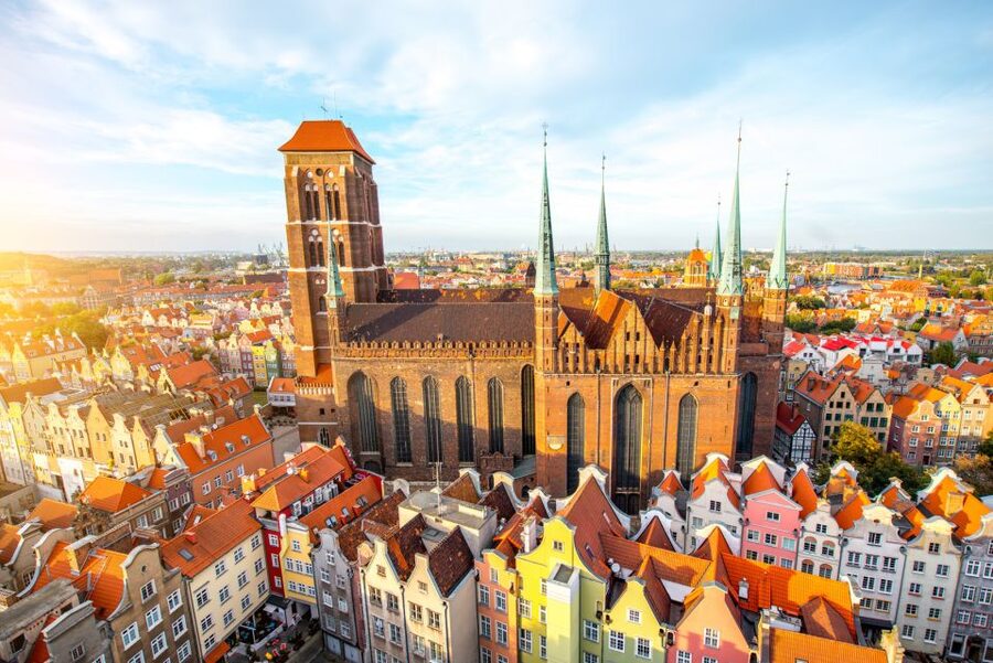 Gdansk Old Town: German Influence Walking Tour - Inside St. Mary’s Church