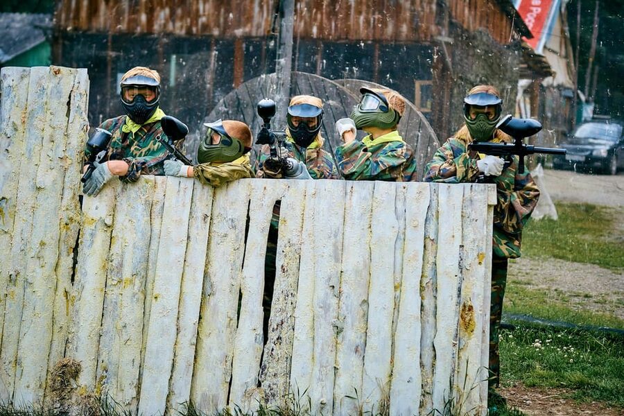 Gdansk: Outdoor Paintball and Private Transfers - The value of $90 per person
