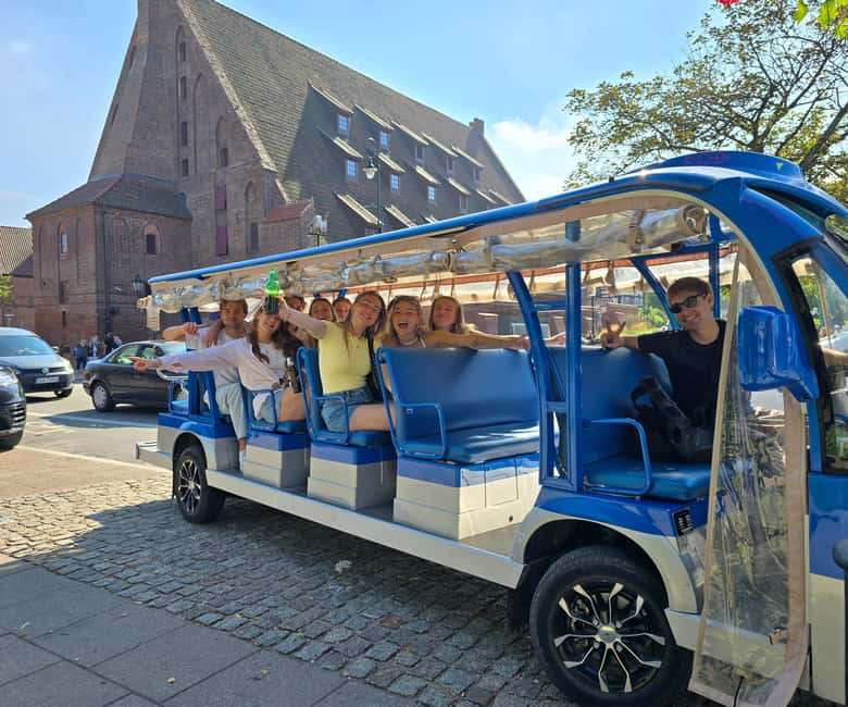 Gdansk:Private Beer City Tour Sightseeing By Golf Cart - Why a golf cart works well in Gdansk