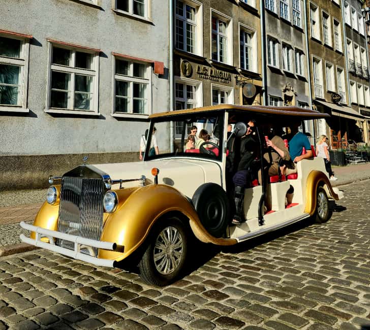 Gdansk:Private Beer City Tour Sightseeing By Golf Cart - Churches, chapels, and the medieval center