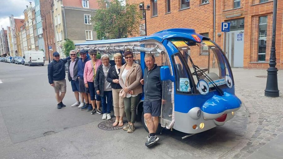 Gdansk:Private Beer City Tour Sightseeing By Golf Cart - Gradowa Hill and the wider city view