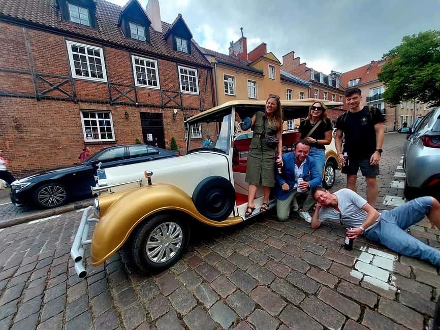 Gdansk:Private Beer City Tour Sightseeing By Golf Cart - From Highland Gate to the Golden Gate
