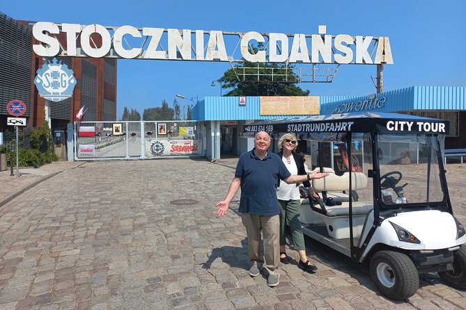 Gdansk: Private City Sightseeing Tour by Buggy/Cart LIVE GUIDED - Saint Bridget’s amber altar and the Solidarity story