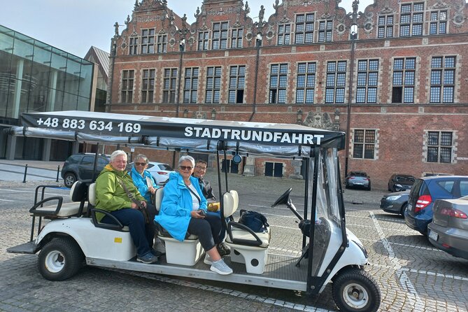 Gdansk: Private City Sightseeing Tour by Buggy/Cart LIVE GUIDED - Old Town churches, the Great Mill, and Market Hall
