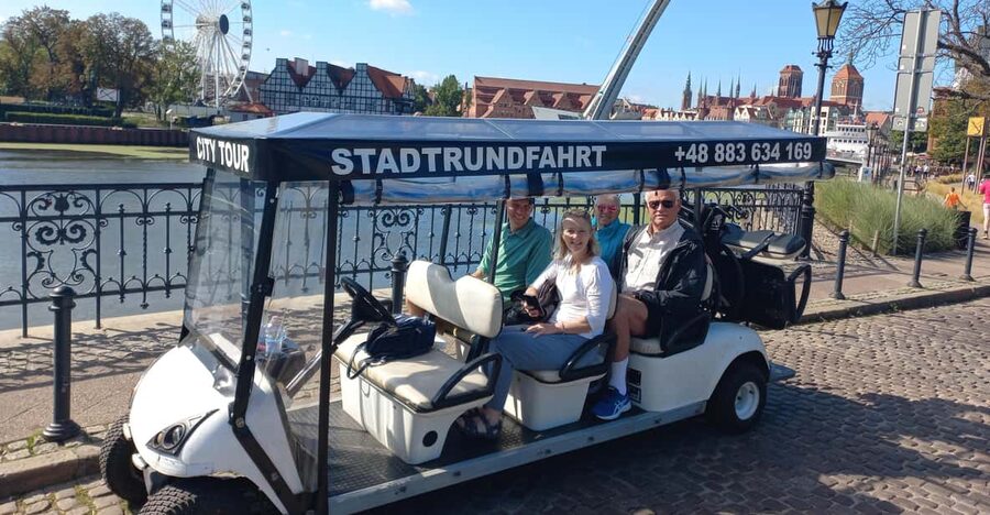 Gdansk: Private Top City Tour by Electric Cart & Live Guided - Gates, armor, and the old defensive line